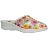 Babol's  Clogs 1001 Ciabatta Damen GRÜNE GELBE BLUME