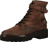 Paul Green Schnürstiefelette Veloursleder