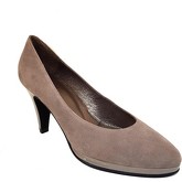 Gennia  Pumps MARIPE Veloursleder Lackleder Taupe