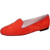 Bally Shoes  Damenschuhe mokassins orange wildleder lila BY06