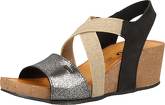IGI & CO Keilsandalette Nubukleder/Textil