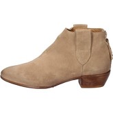 Moma  Stiefeletten stiefeletten beige wildleder AE696