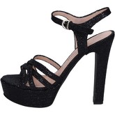 Allison  Sandalen sandalen schwarz textil glitter AV701