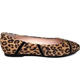 Gennia  Ballerinas BURBA Leopard Veloursleder Schwarz