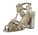 Sandalette mit filigranem Muster