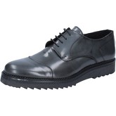 Salvo Barone  Halbschuhe elegante grau glänzendem leder BZ174