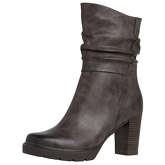 MARCO TOZZI Stiefelette Klassische Stiefeletten grau Damen