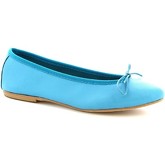 Leonardo Shoes  Ballerinas 6087 CUOIO NAPPA TURCHESE