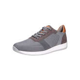 ara Herren Comfort Schnürschuh Komfort-Halbschuhe grau Herren