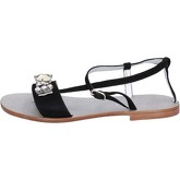 Eddy Daniele  Sandalen sandalen schwarz wildleder swarovski aw495