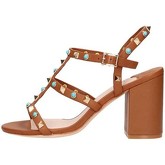 The Seller  Sandalen S5400 Sandelholz Frau Leder