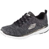 SKECHERS FLEX APPEAL 3.0 HIGH TIDES Sneakers Low grau Damen