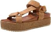 INUOVO Plateausandaletten Leder