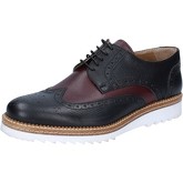 Fdf Shoes  Halbschuhe elegante schwarz leder burgund BZ369