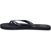 Momo  Zehentrenner DESIGN sandalen schwarz gummi AG28