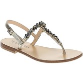 Leonardo Shoes  Sandalen 13/17 PLATINO/BLU TC 10