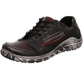 Kristofer  Halbschuhe Schnuerschuhe BM 823 BORDO JEANS