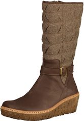 El Naturalista Keilstiefel Leder/Textil