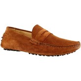 Leonardo Shoes  Herrenschuhe 503 CAMOSCIO MARRONE