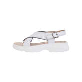 ekonika Sandalen Sandalen weiß/grau Damen