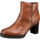 CAPRICE Klassische Stiefeletten cognac Damen