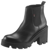 TOMMY JEANS Chelseaboots ESSENTIAL LEATHER MID HEEL BOOT