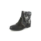 Charme Stiefelette Klassische Stiefeletten grau Damen