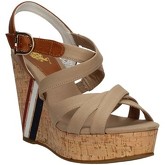 U.s Polo Assn  Sandalen 4092S0/CY1 Mit Keil Damen BEIGE