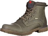 s.Oliver Schnürstiefelette Lederimitat/Textil