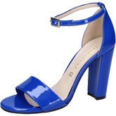 Olga Rubini  Sandalen sandalen blau lack BY298