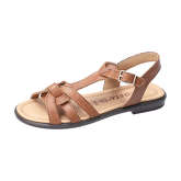 RICOSTA Sandalen BIRTE, Weite M, für Mädchen cognac Mädchen