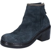 Moma  Stiefeletten stiefeletten blau wildleder BY908