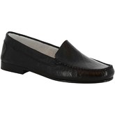 Leonardo Shoes  Damenschuhe 318 STROPICCIATO NERO FONDO CUOIO