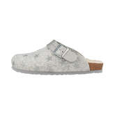 GENUINS Shetland Stars Clogs silber Damen