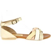Leonardo Shoes  Sandalen PC70X CAPRA ORO BIANCO ROSA (2)