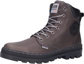 Palladium Schnürstiefelette Leder/Textil