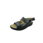 Longo Sandalen Komfort-Sandalen schwarz Herren