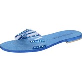 Eddy Daniele  Sandalen sandalen blau wildleder Kunststoff swarovski aw491