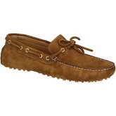 Leonardo Shoes  Herrenschuhe 502 CAMOSCIO MARRONE PIOLI