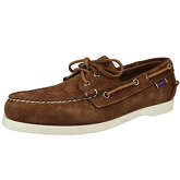 SEBAGO Portland Suede 7000G90 Herren Halbschuhe Segel-/Bootsschuhe Leder Braun 901 Dk Brown Schnürschuhe braun Herren