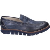 Ossiani  Herrenschuhe mokassins blau leder BT862