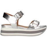 Janet Sport  Sandalen 43757 Sandelholz Frau Silber