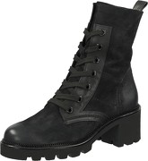 Paul Green Schnürstiefelette Veloursleder