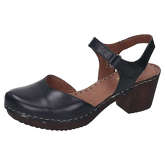 Manitu Komfort-Sandalen schwarz Damen