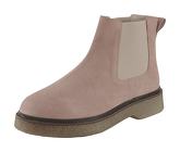 Stiefelette aus Veloursleder