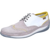 Lo.white  Halbschuhe elegante beige wildleder gelb leder AB628