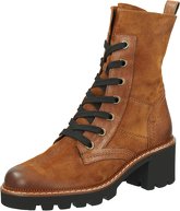 Paul Green Schnürstiefelette Veloursleder