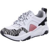 Meline  Sneaker P7 MI 1101 cav. Zebra wave bianco