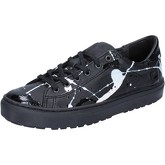 Date  Sneaker sneakers schwarz leder lack AB561