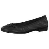 Tamaris Ballerina Klassische Ballerinas schwarz Damen